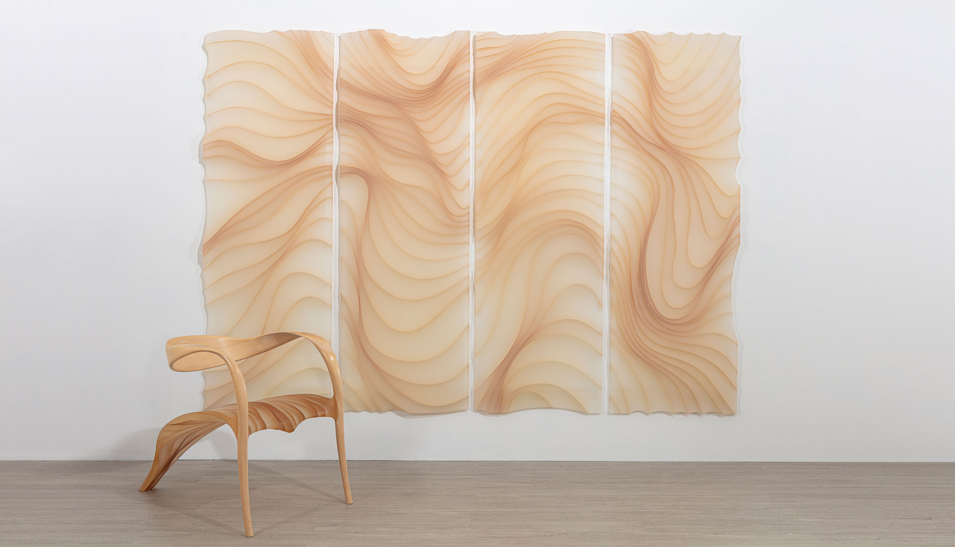 Quad Ethereal Wall Panels