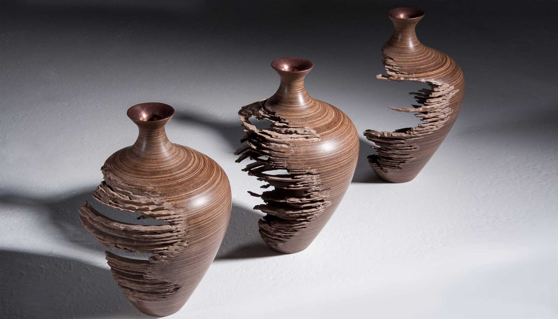 Marc Fish Relics Vases