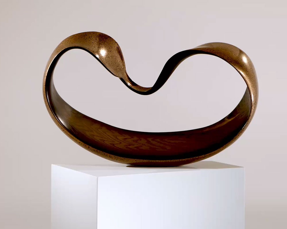 Marc Fish Mokume-gane  Small Sculpture #1