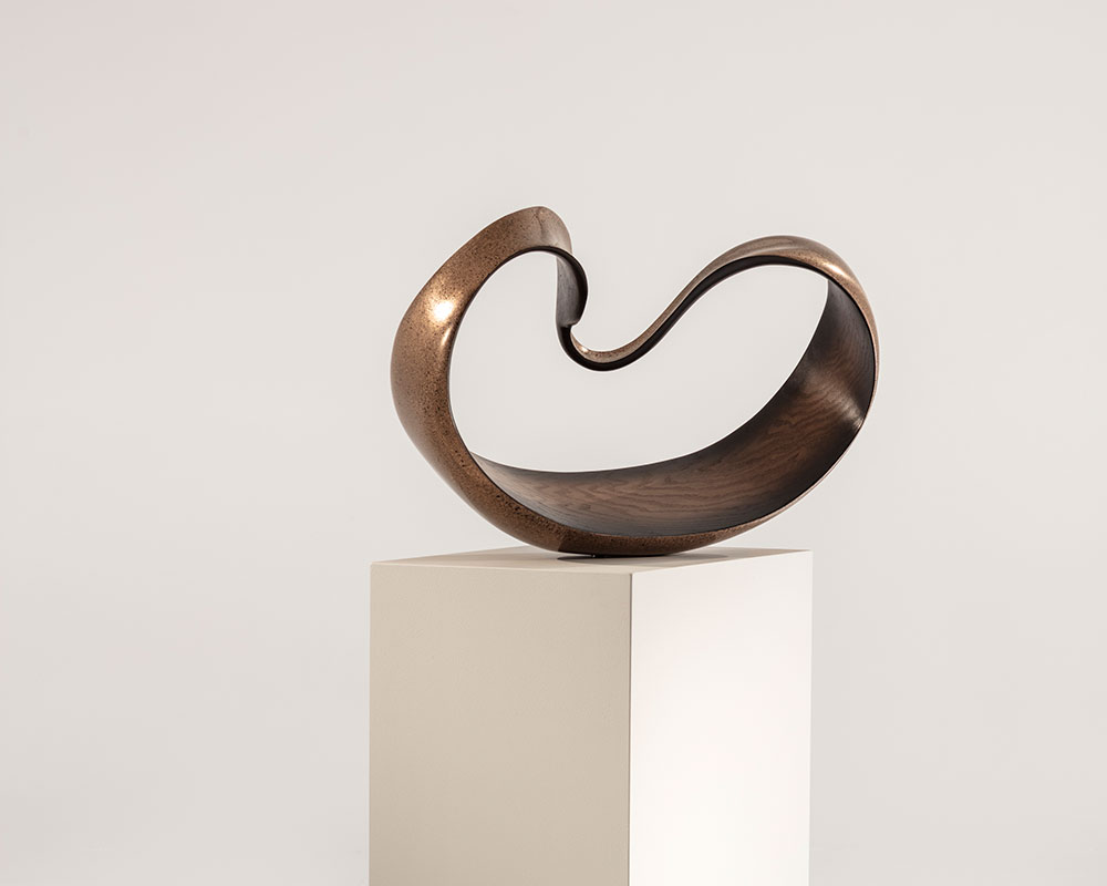 Marc Fish Mokume-gane  Small Sculpture #1