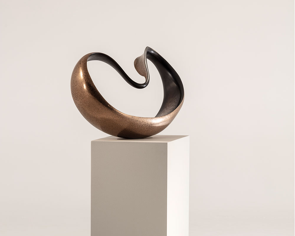 Marc Fish Mokume-gane  Small Sculpture #1