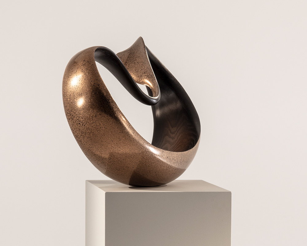 Marc Fish Mokume-gane  Small Sculpture #1