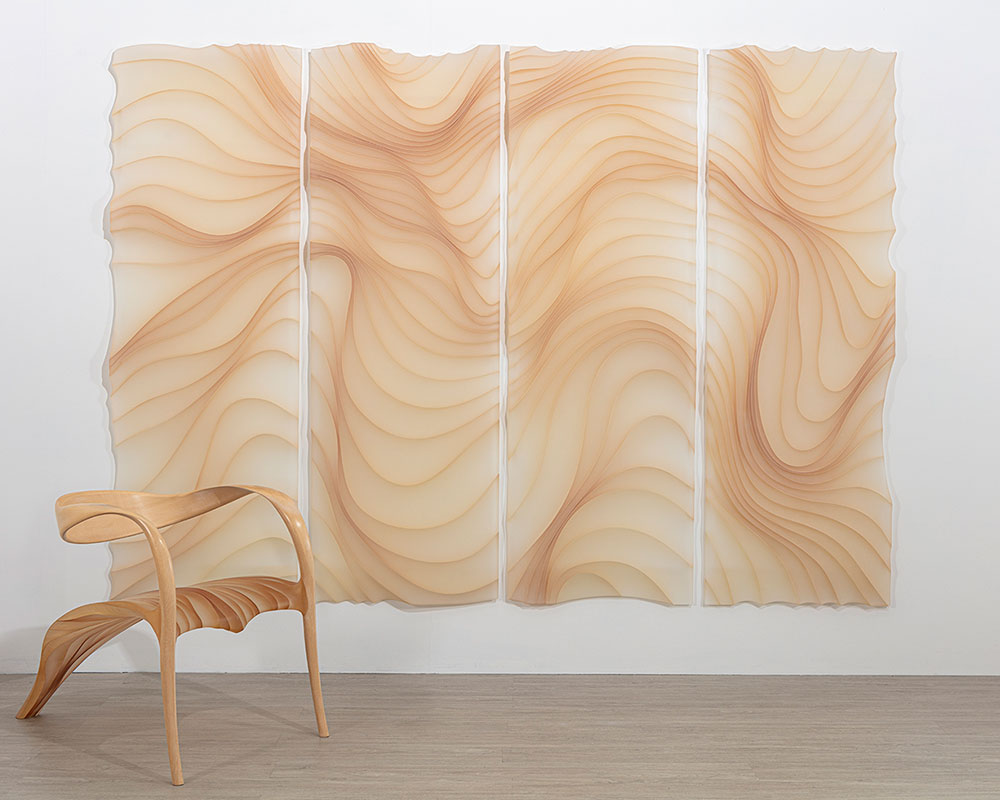 Marc Fish Quad Ethereal Wall Panels