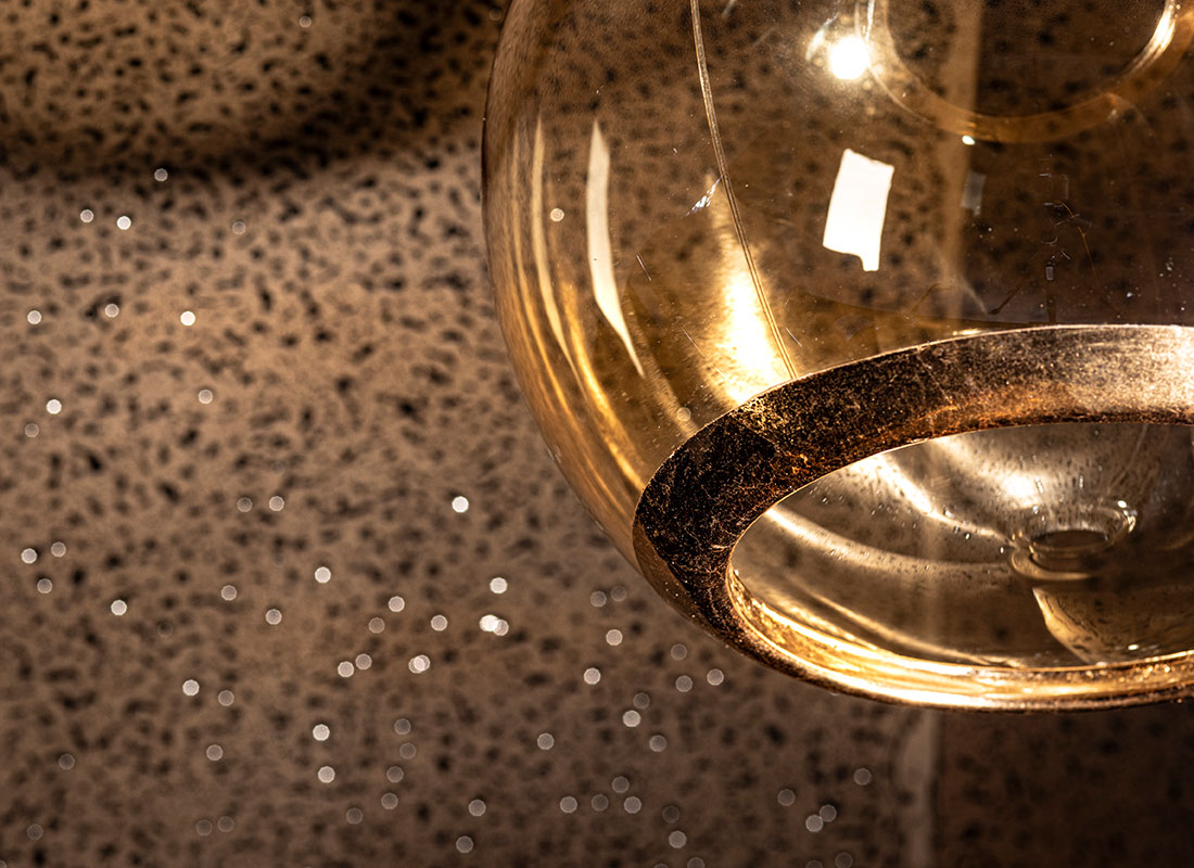 Marc Fish Mokume-gane Large Pendant Light